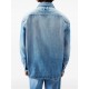 Camasa JACQUEMUS, Blue button-up denim shirt, Blue - SHM00545AD0001733C