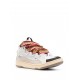 Sneakers Lanvin, Curb Design, Colored Laces, White, Women - SKDK02DRA200