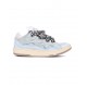 Sneakers Lanvin, Curb Suede, White Blue - SKDK02DRA221