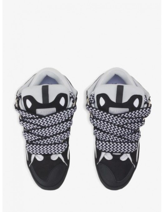 Sneakers LANVIN, zigzag lace-up sneakers - SKDK12BICO1000