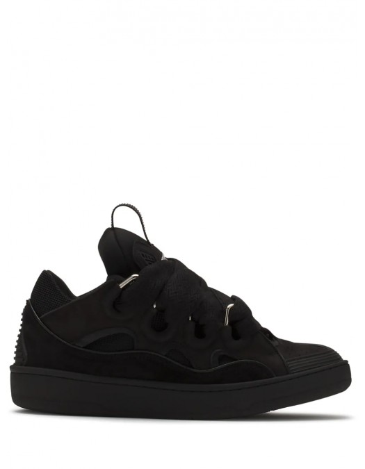 Sneakers Lanvin, Curb, Padded Design, Full Black - SKDK12DRAG1010