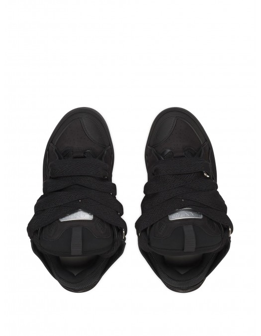 Sneakers Lanvin, Curb, Padded Design, Full Black - SKDK12DRAG1010