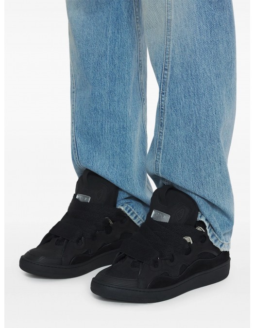 Sneakers Lanvin, Curb, Padded Design, Full Black - SKDK12DRAG1010