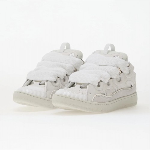 Sneakers Lanvin, Curb, Padded Design, Full White
