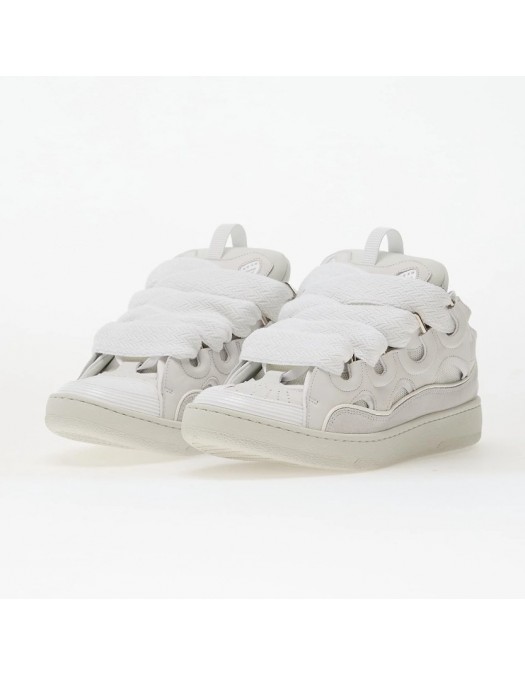 Sneakers Lanvin, Curb, Padded Design, Full White - SKDK12DRAG1010