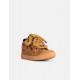 SNEAKERS LANVIN, 'CURB' BEIGE LEATHER BLEND SNEAKERS, Orange - SKDK12DRCO6610