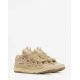 Sneakers Lanvin, Curb Design, Raffia Pattern, Beige Neutral - SKDK12RACA65