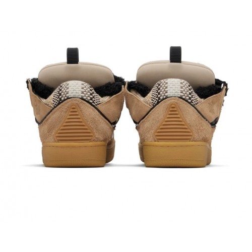 Sneakers LANVIN, Curb sneakers, Beige