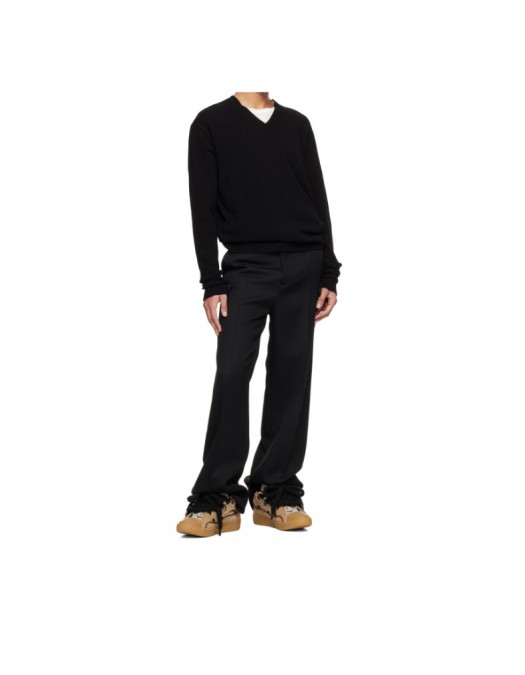 Sneakers LANVIN, Curb sneakers, Beige - SKDK12TISS05