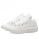 Sneakers Lanvin, Curb Grain Sneaker, White, Men - SKRK11CRCA00