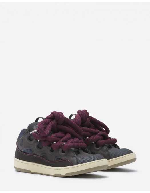 Sneakers Lanvin, Curb Snake Laces, Shark Grey - SKRK11DRCO114 Sneakers Lanvin, Curb Snake Laces, Shark Grey - SKRK11DRCO114