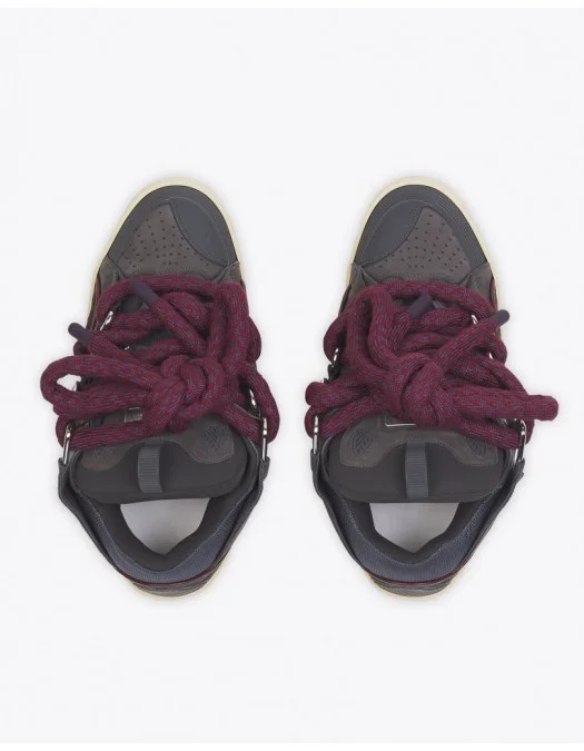 Sneakers Lanvin, Curb Snake Laces, Shark Grey - SKRK11DRCO114 Sneakers Lanvin, Curb Snake Laces, Shark Grey - SKRK11DRCO114