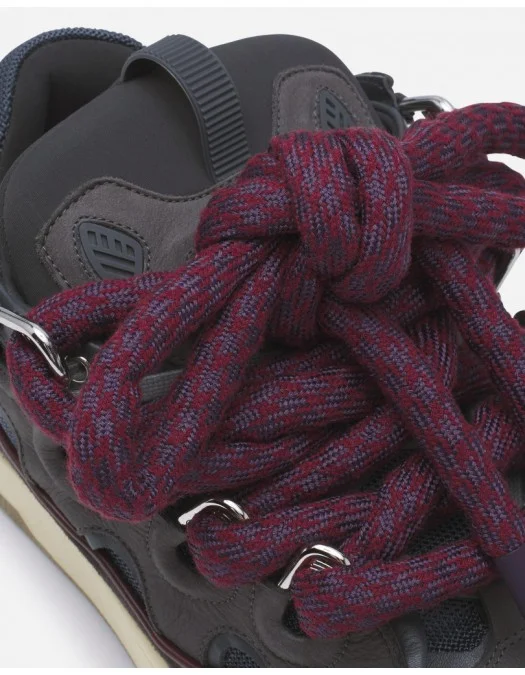Sneakers Lanvin, Curb Snake Laces, Shark Grey - SKRK11DRCO114 Sneakers Lanvin, Curb Snake Laces, Shark Grey - SKRK11DRCO114