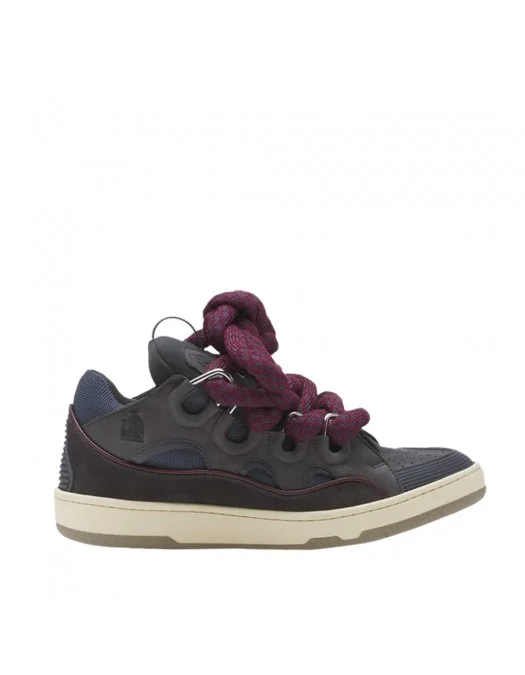 Sneakers Lanvin, Curb Snake Laces, Shark Grey - SKRK11DRCO114 Sneakers Lanvin, Curb Snake Laces, Shark Grey - SKRK11DRCO114