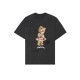 Tricou DOMREBEL, SNAP SKETCH - T-SHIRT Faded Black - SNAP SKETCHTSHIRTFADEDBLACK