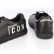 Sneakers DSQUARED2, IBRAHIMOVIC Print, Negru - SNM000501504180M063