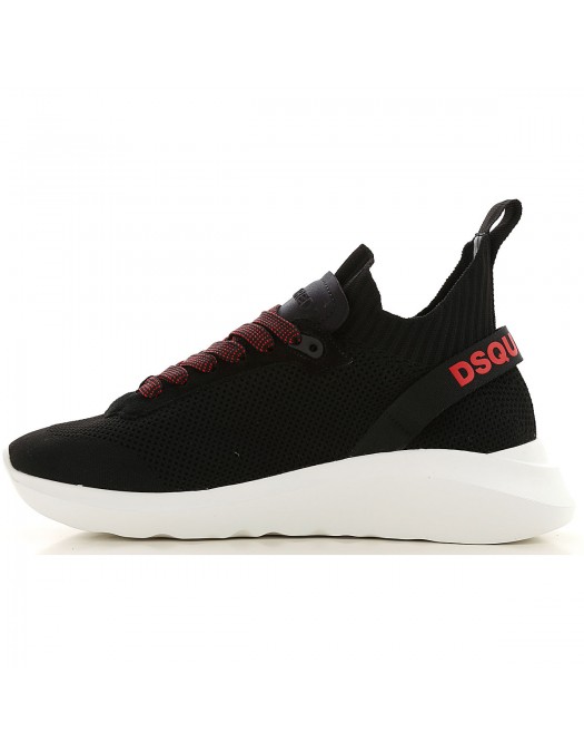 SNEAKERS DSQUARED2, BLACK RED, Speedster - SNM007459202114M002