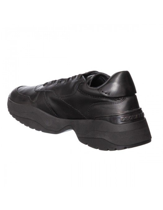 Sneakers Dsquared2, Imprimeu Portocaliu, Negru - SNM0133M638