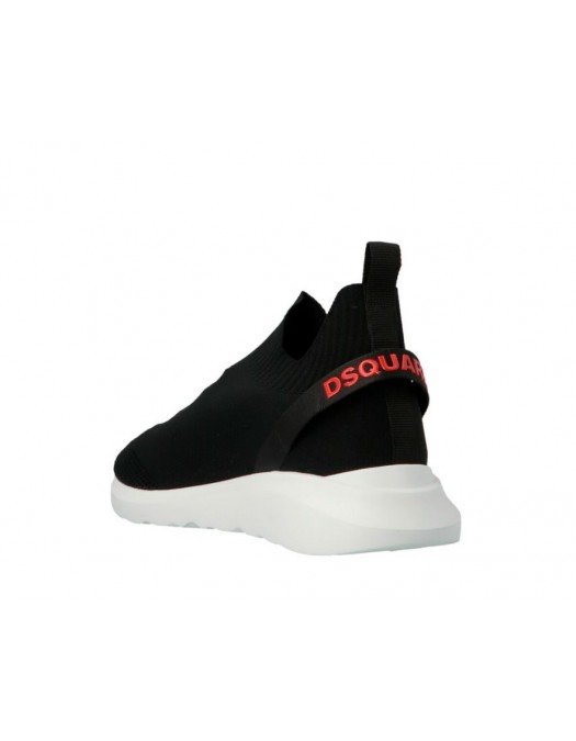 Sneakers DSQUARED2, Speedster, Logo Rosu - SNM015859203961M063