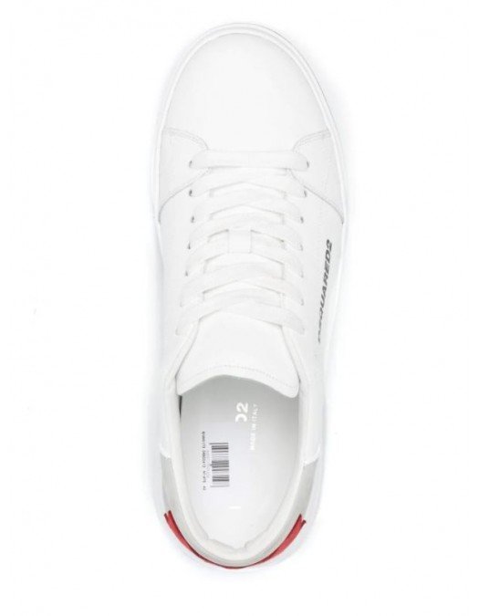 SNEAKERS DSQUARED2,  Leaf Logo, White - SNM017306500413M1476