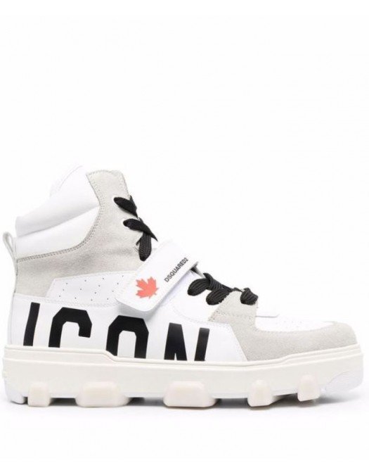 Sneakers DSQUARED2, Icon High Top, White - SNM018201602625M072