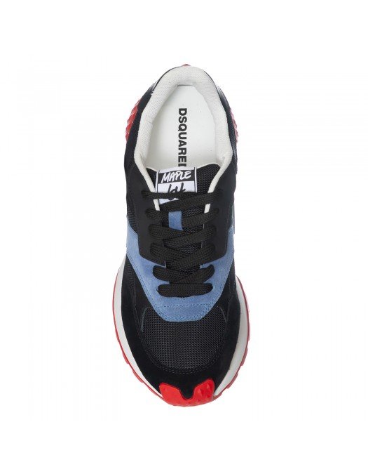 SNEAKERS DSQUARED2, Maple 64, Blue Red - SNM018401601683M1334