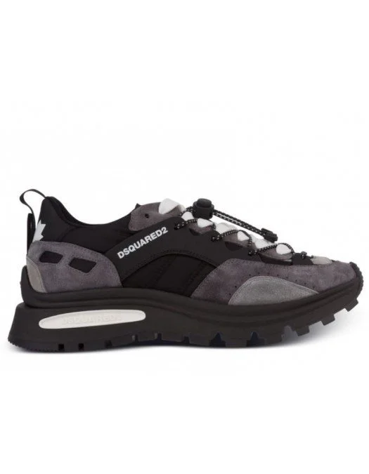 Sneakers DSQUARED2, Runner Black Grey - SNM021021304356M481