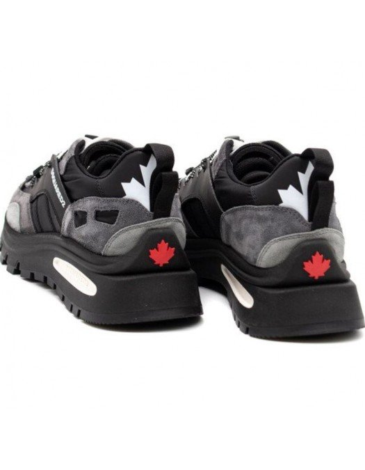 Sneakers DSQUARED2, Runner Black Grey - SNM021021304356M481