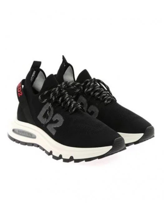 SNEAKERS DSQUARED2 , Running technical knit for her, Black - SNW0193592043532124 SNEAKERS DSQUARED2 , Running technical knit for her, Black - SNW0193592043532124