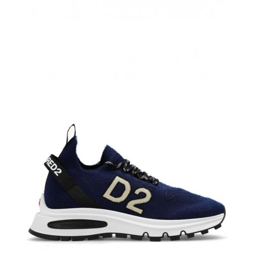 SNEAKERS DSQUARED2 , Running technical knit, Bleumarin SNEAKERS DSQUARED2 , Running technical knit, Bleumarin