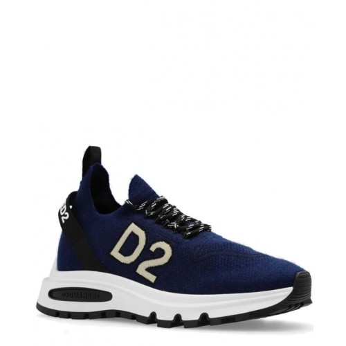 SNEAKERS DSQUARED2 , Running technical knit, Bleumarin SNEAKERS DSQUARED2 , Running technical knit, Bleumarin