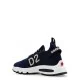 SNEAKERS DSQUARED2 , Running technical knit, Bleumarin - SNM021159206735M697