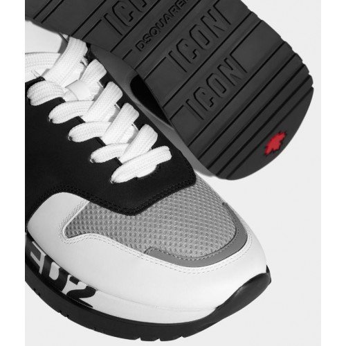 Sneakers DSQUARED2, Running 1964 Print, Gri