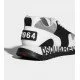 Sneakers DSQUARED2, Running 1964 Print, Gri - SNM0213015B0380M1365