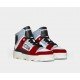 Sneakers DSQUARED2, Icon High Top Red and Blue - SNM025301505491M007
