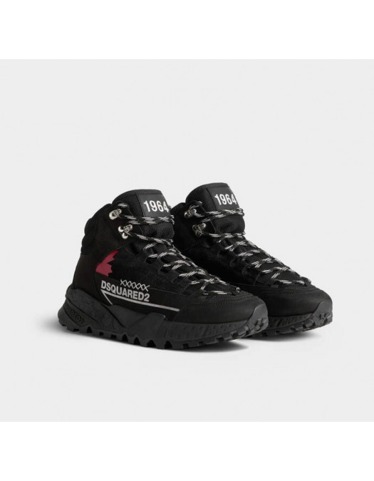 Sneakers DSQUARED2, Free Sneakers, Black SNM0267016048832124 - SNM0267016048832124