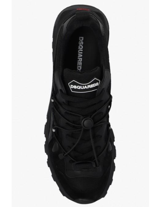 Sneakers DSQUARED2, Run D2 Sneakers, Full Black - SNM028008106244M436