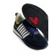 Sneakers DSQUARED2, Legendary Sneakers, Bleumarin - SNM030001604883M2774