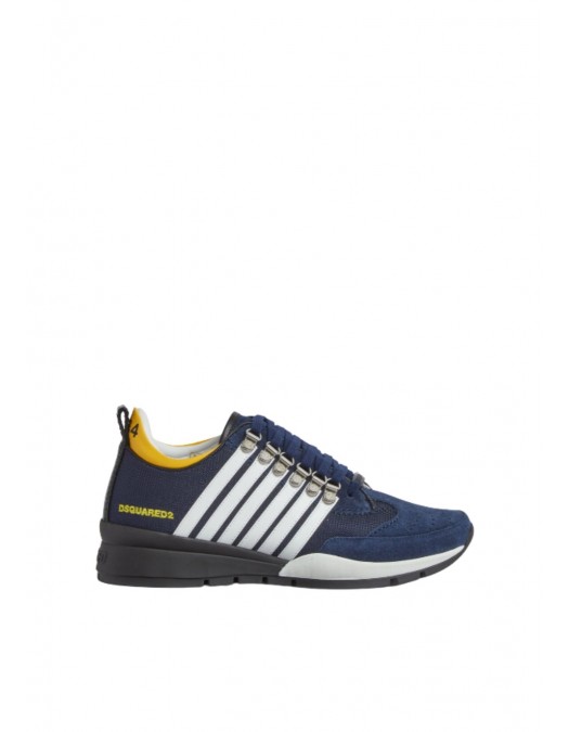 Sneakers DSQUARED2, Legendary Sneakers, Bleumarin - SNM030001604883M2774