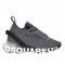 Sneakers DSQUARED2, Socks Grey, Fly Low Top