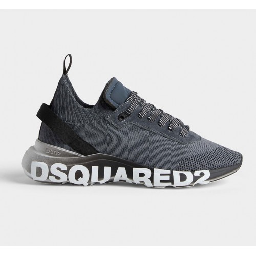 Sneakers DSQUARED2, Socks Grey, Fly Low Top Sneakers DSQUARED2, Socks Grey, Fly Low Top
