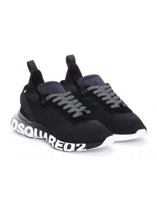 Sneakers DSQUARED2, Socks Grey, Fly Low Top SNM0311592C62652124 - SNM0311592C62652124
