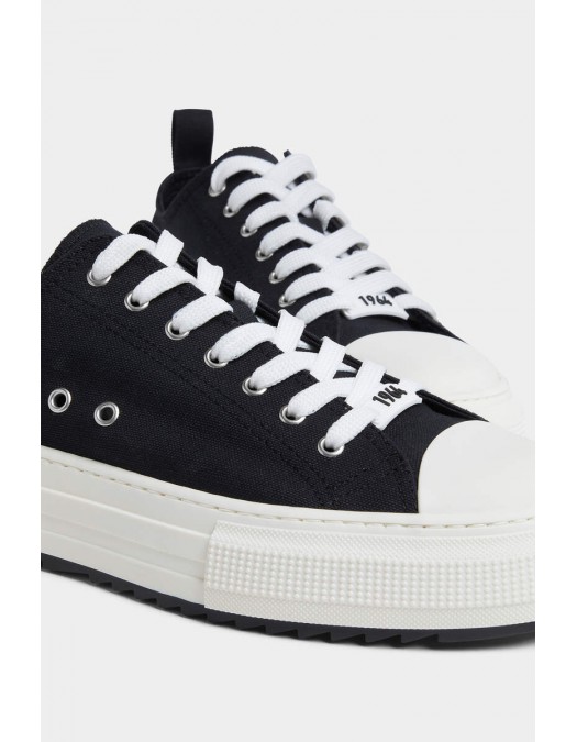 Sneakers DSQUARED2, Berlin Design, Low Top, Black - SNM0346003000012124