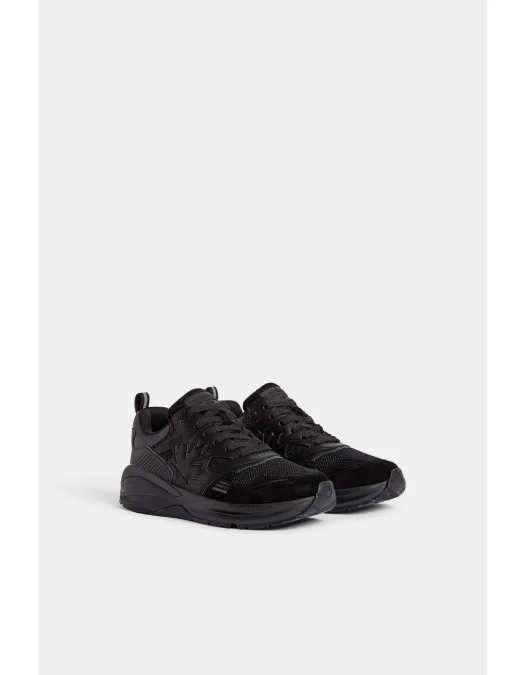 Sneakers DSQUARED2, Dash Print, Full Black - SNM0376015038052124 Sneakers DSQUARED2, Dash Print, Full Black - SNM0376015038052124