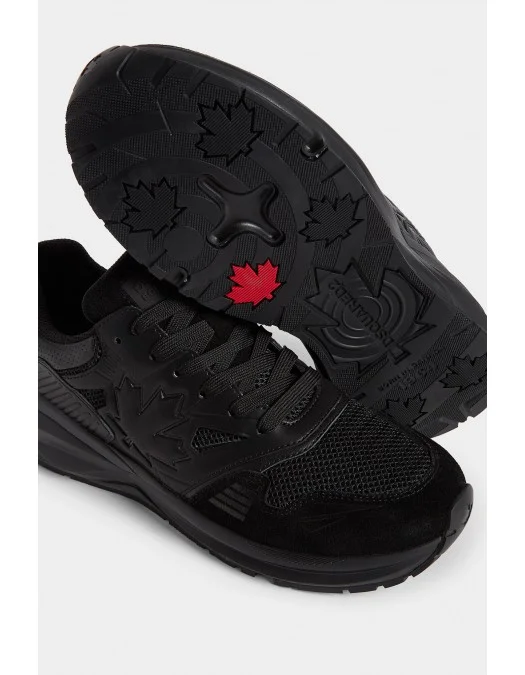 Sneakers DSQUARED2, Dash Print, Full Black - SNM0376015038052124 Sneakers DSQUARED2, Dash Print, Full Black - SNM0376015038052124