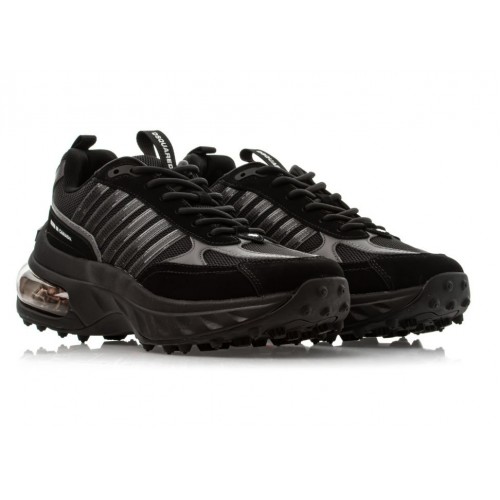 Sneakers DSQUARED2, Bubble Design, Men, All Black Sneakers DSQUARED2, Bubble Design, Men, All Black