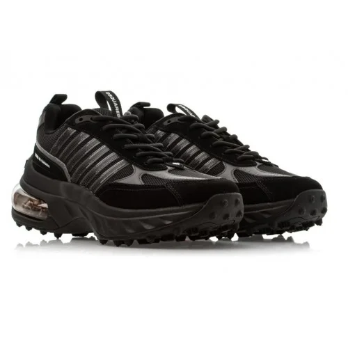 Sneakers DSQUARED2, Bubble Design, Men, All Black