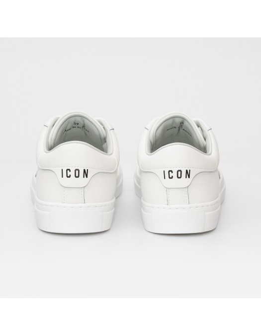 Sneakers DSQUARED2, Low-Top, Clean White, Icon Print - SNM0384015000011062