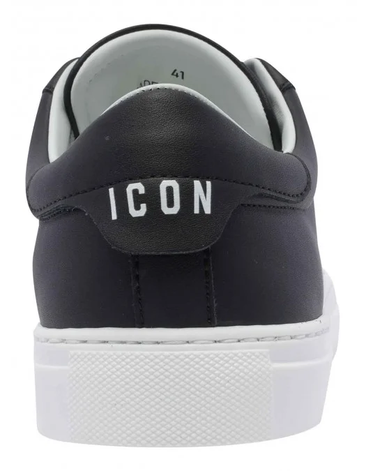 Sneakers DSQUARED2, Low-Top, Black, Icon Print - SNM0384015000012124 Sneakers DSQUARED2, Low-Top, Black, Icon Print - SNM0384015000012124