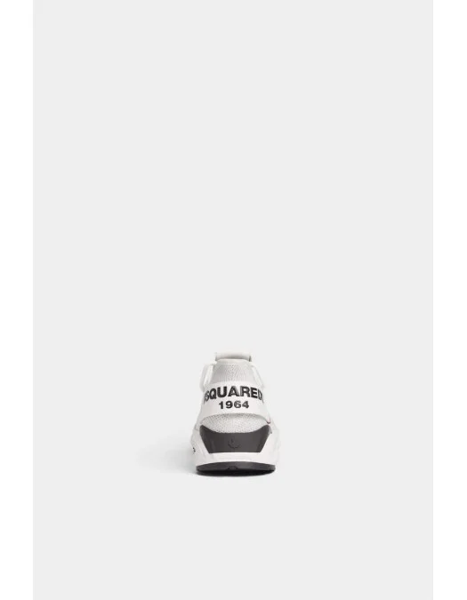 Sneakers DSQUARED2, Dash Design, White - SNM0387592079711062 Sneakers DSQUARED2, Dash Design, White - SNM0387592079711062